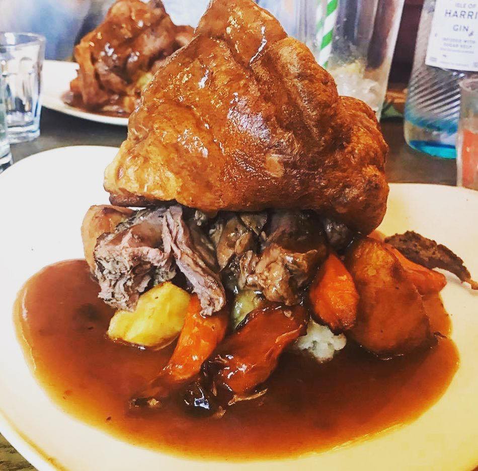 sunday roast Edinburgh - The Jolly Botanist