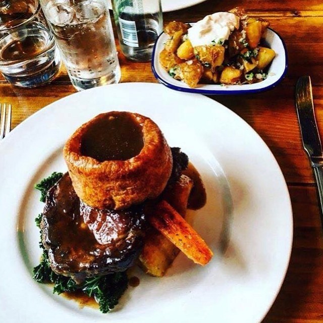 sunday roast Edinburgh - The Ox